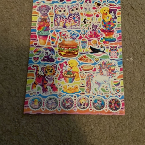 VNTG (90’s-early 2000’s) Lisa Frank Sticker Sheet -New - Picture 4 of 5